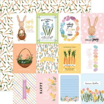 Echo Park My Favorite Easter Designpapier - 3 x 4 Journaling Cards